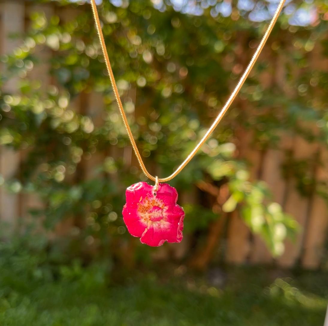 Eternal Rose Necklace