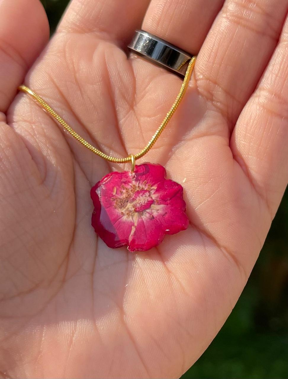 Eternal Rose Necklace